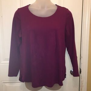 Isaac Mizrahi Live long sleeve shirt